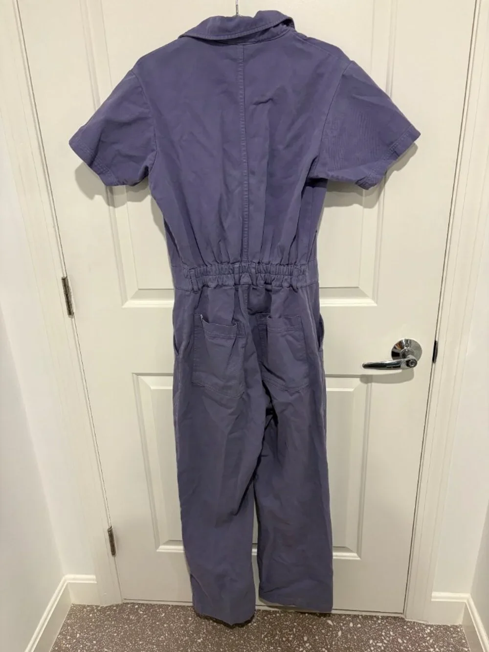 Big Bud Press Short Sleeve Jumpsuit in Faded Grape